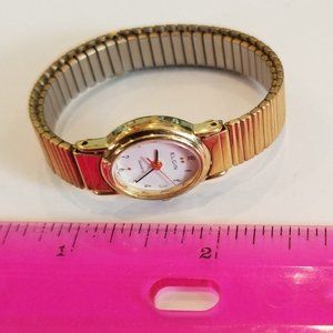 Small Gold Band Watch